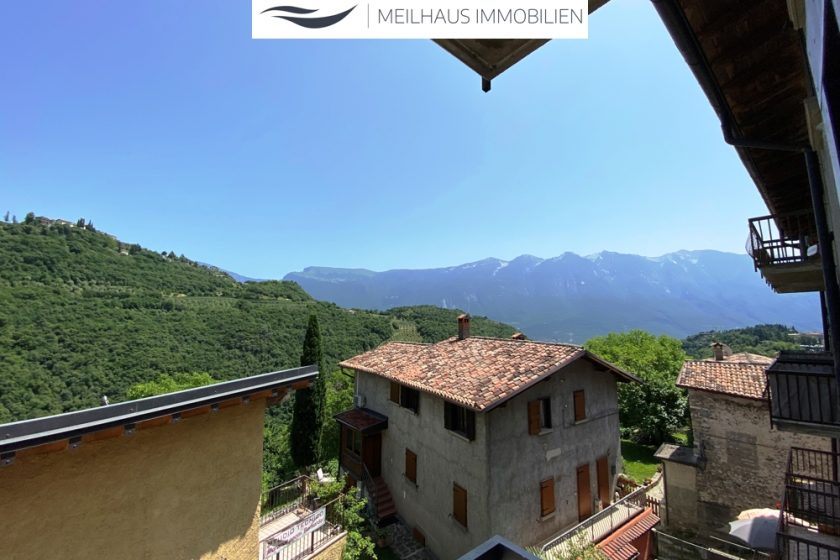 Blick vom Balkon