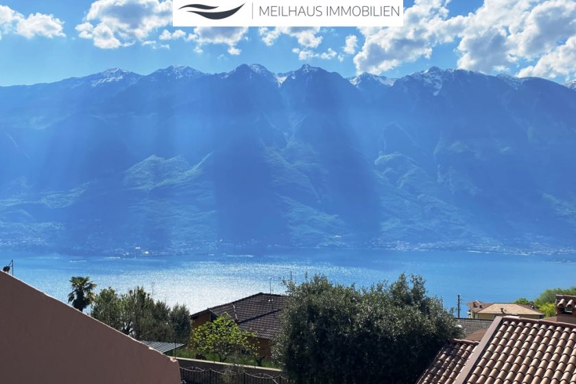 Blick vom Balkon
