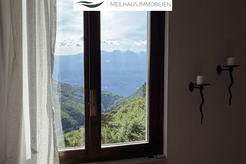 Blick vom Schlafzimmer
