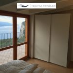 Schlafzimmer mit Seeblick