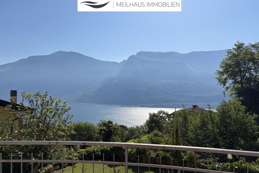 Blick vom Balkon